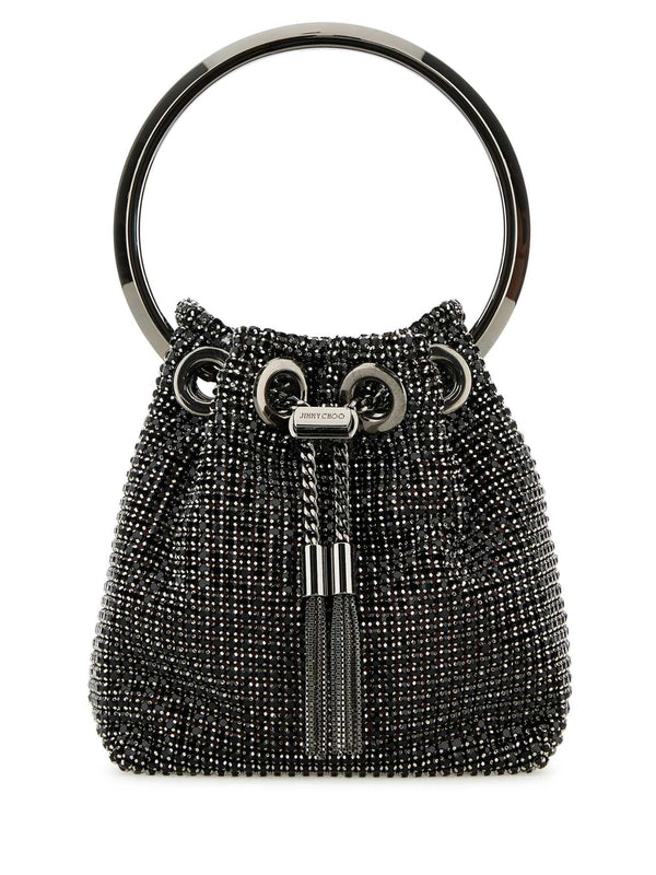 Bon Bon Crystal Micro Bucket Bag