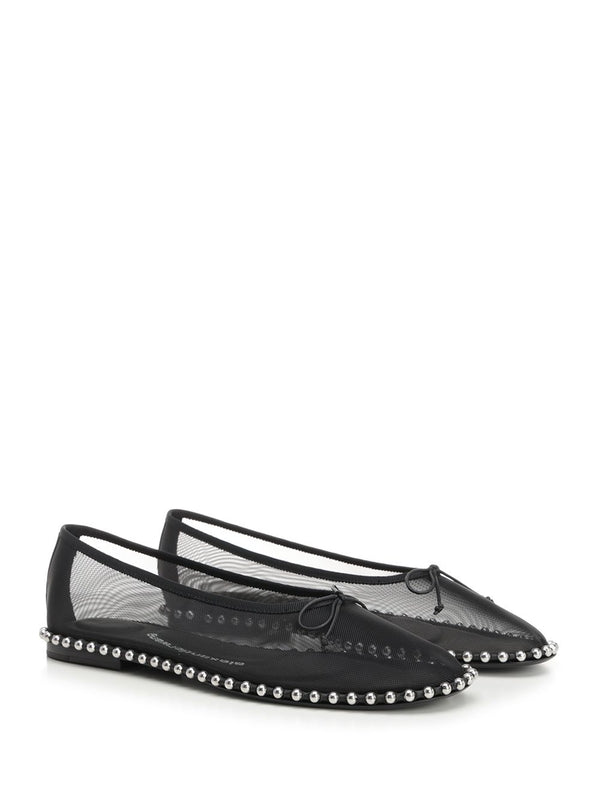 Lina Mesh Ballet Flat Shoes