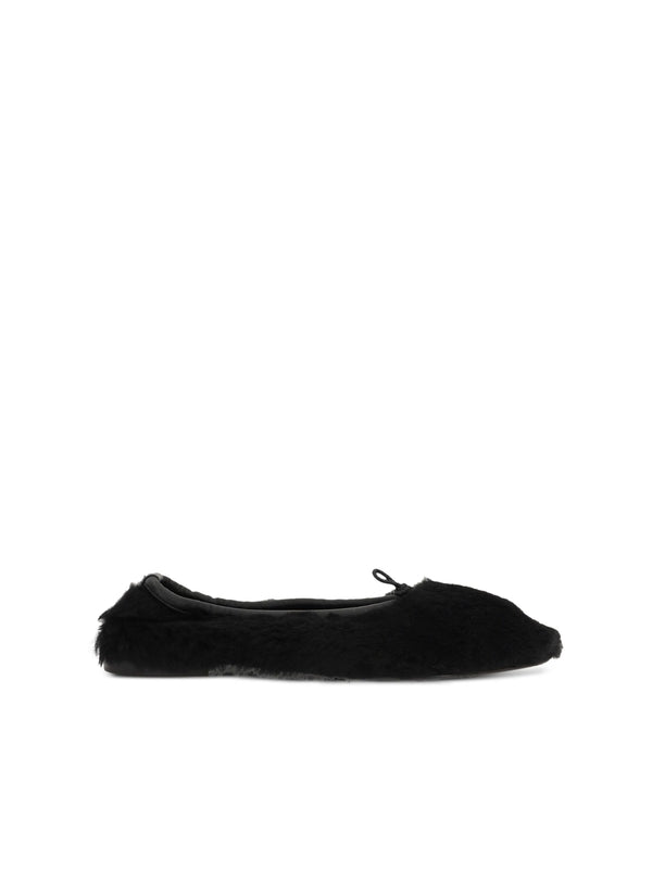 Hereu Black Flat Shoes