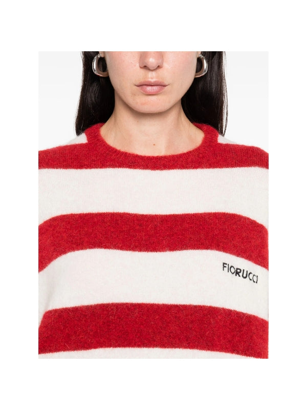 Fiorucci White Red Knitted