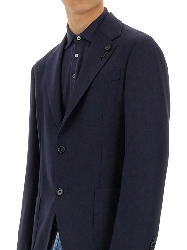 Single-breasted Wool Jacket