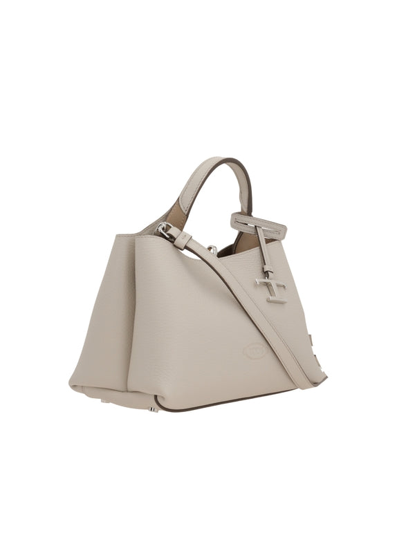 Tod'S Grey Tote Bags