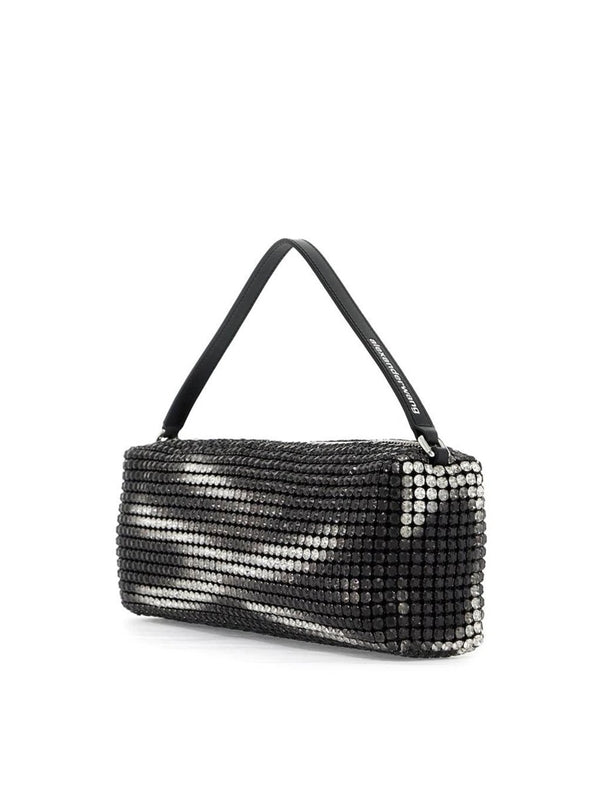 Flex Crystal Mesh Shoulder Bag