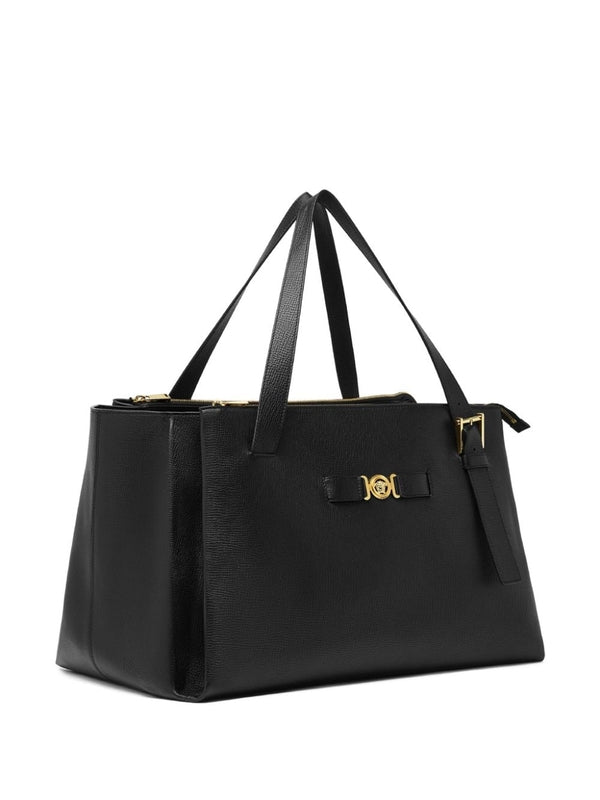 Biggie Leather Maxi Tote Bag