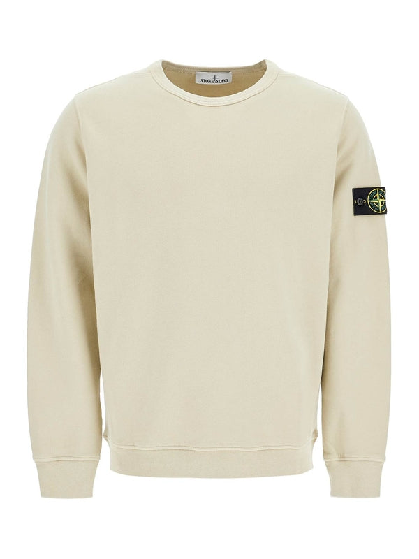 Wappen Patch Crewneck Cotton Sweatshirt