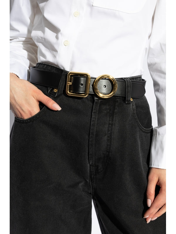 Regalo Square
  Circle Leather Belt