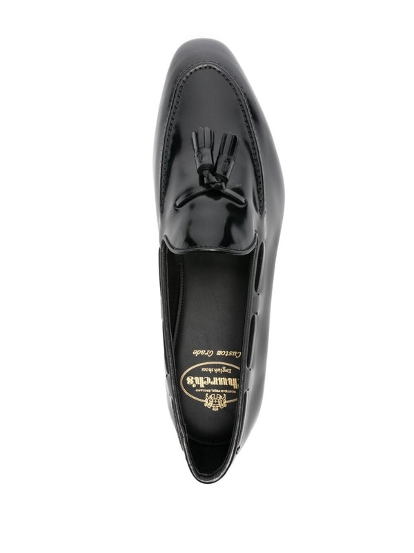 Tassel Leather Loafers