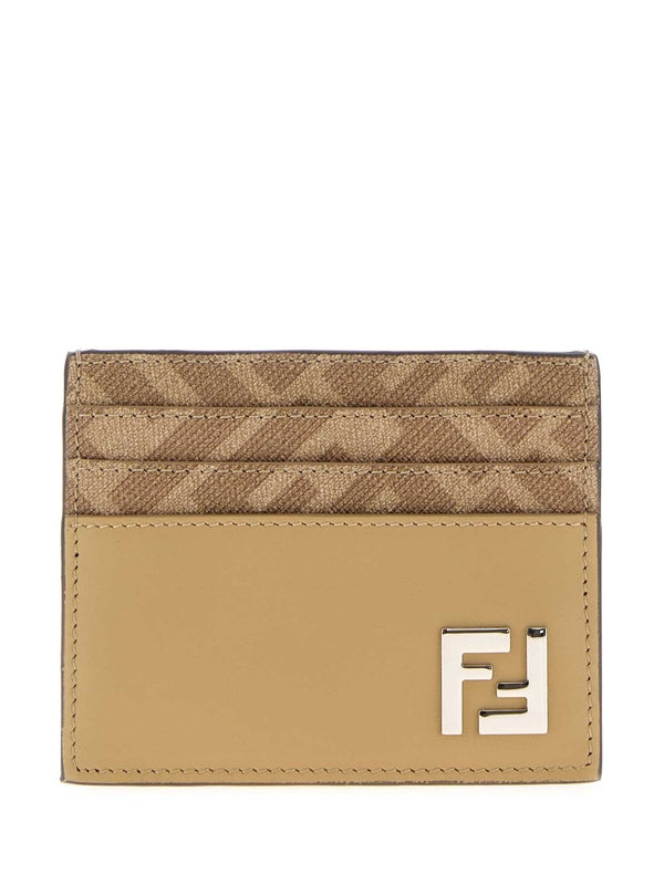 Fendi Beige Card Holders