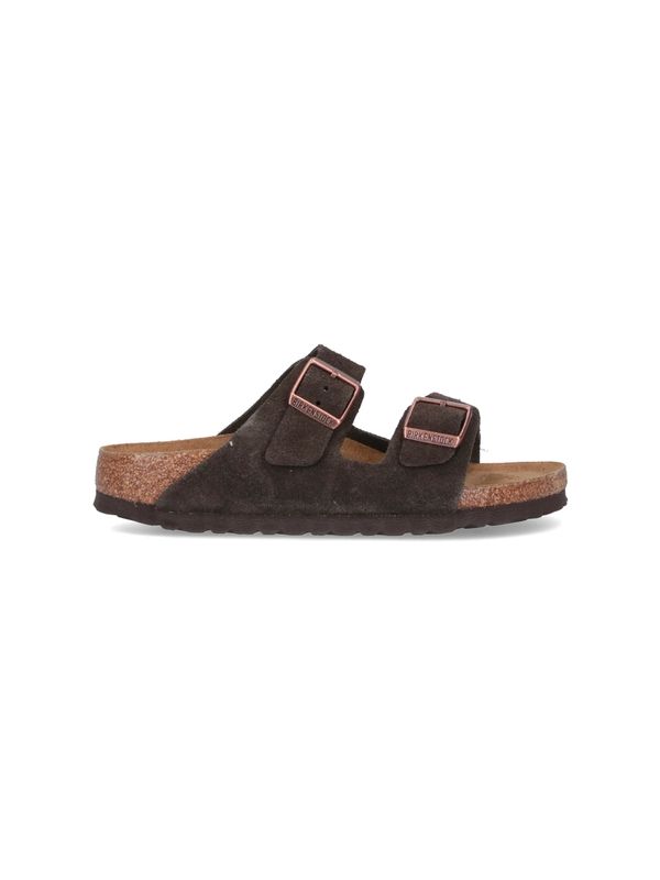 Arizona Strap Suede Sandal