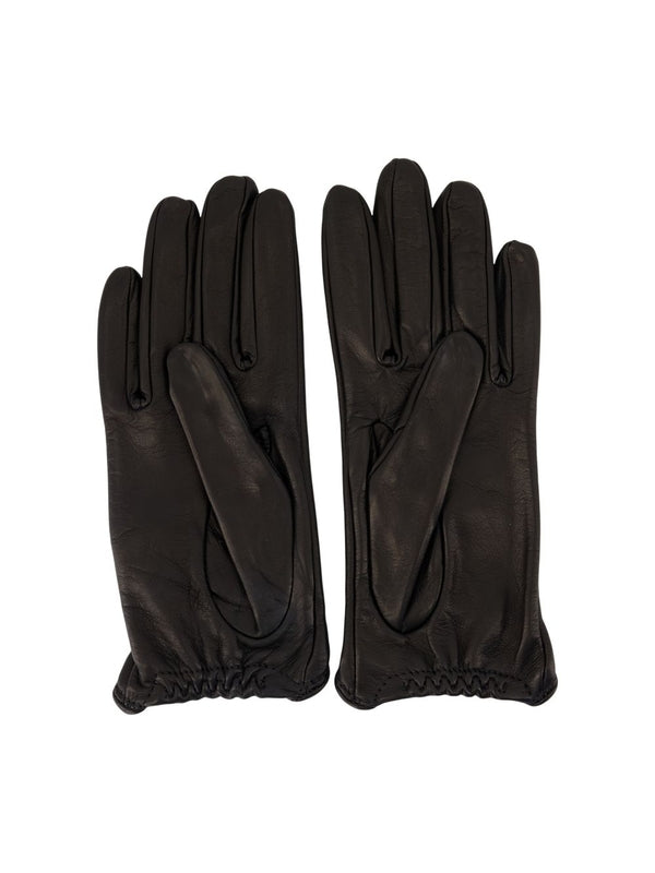 Our Legacy Black Leather Gloves
