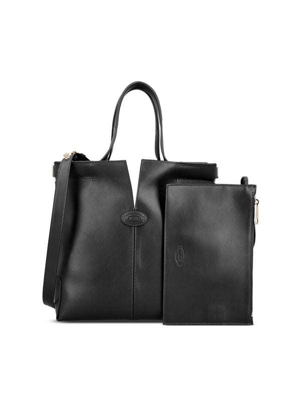 Di Folio Leather Small Tote Bag