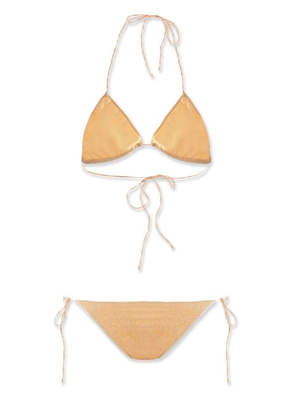 Lumiere Lurex Bikini Set