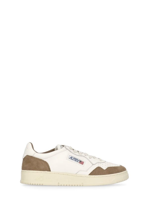 Autry Brown Low Top Sneakers