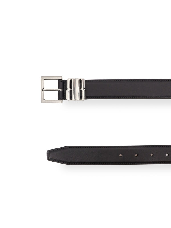 Balenciaga Black Leather Belts