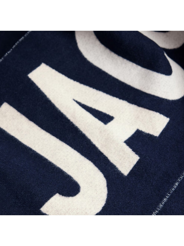 Jacquemus Navy Wool Mufflers