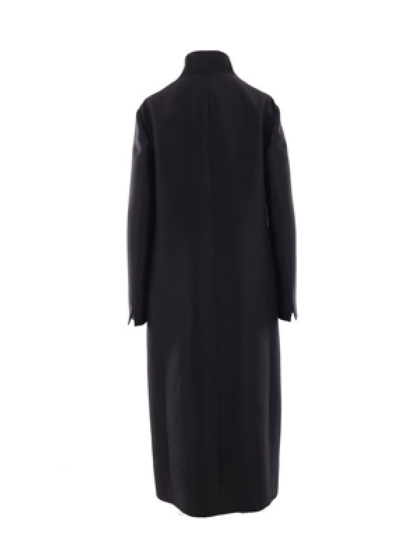 Wool Silk Single Coat