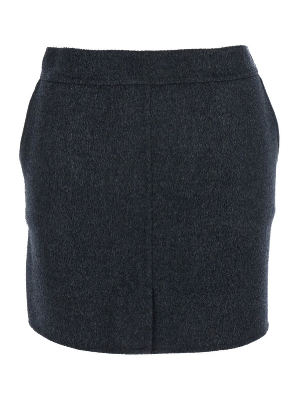 Semicouture Grey Skirts