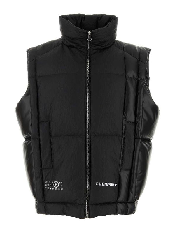 6 Number Logo Vest Padded Vest