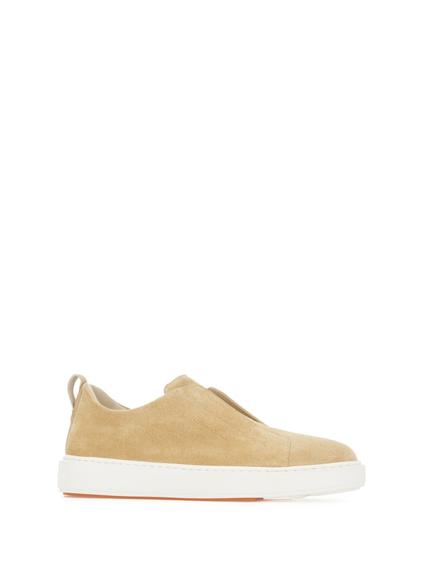 Slip-On Suede Low Top Sneakers