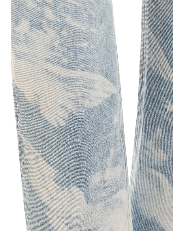 Fiorucci Sky Blue Denim Pants