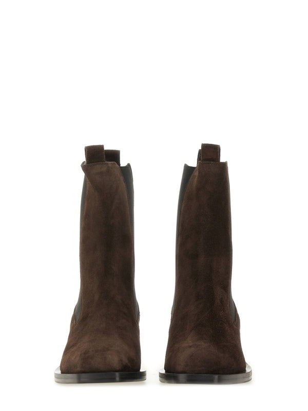 Aeyde Brown Ankle Boots