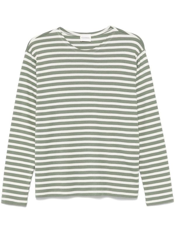 Stripe Long
  Sleeve Top