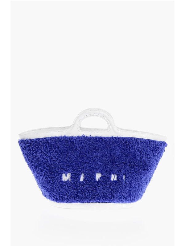 Tropicalia Logo Detail Shearing Tote Bag