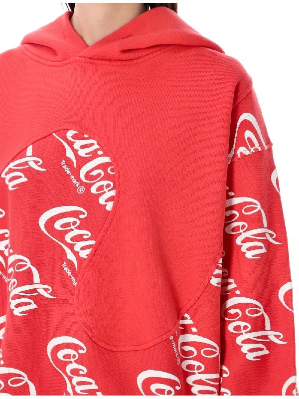 Coca-Cola Swirl Panel Cotton Hood