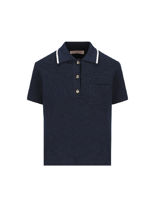 Cotton Short Sleeve Polo Shirt