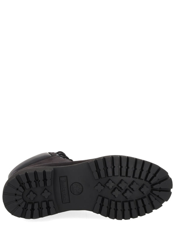 Timberland Black Lace-Up Boots