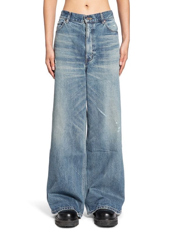 Wide Denim Pants