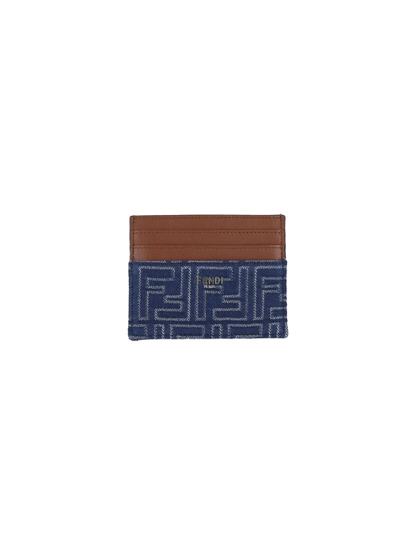 Fendi Blue Card Holders