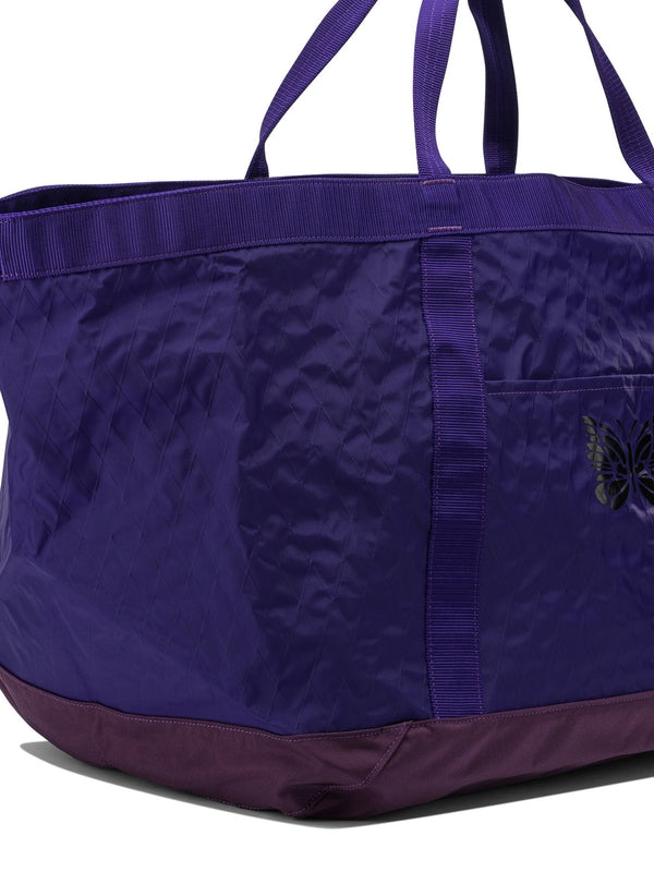 Needles Purple Tote Bags