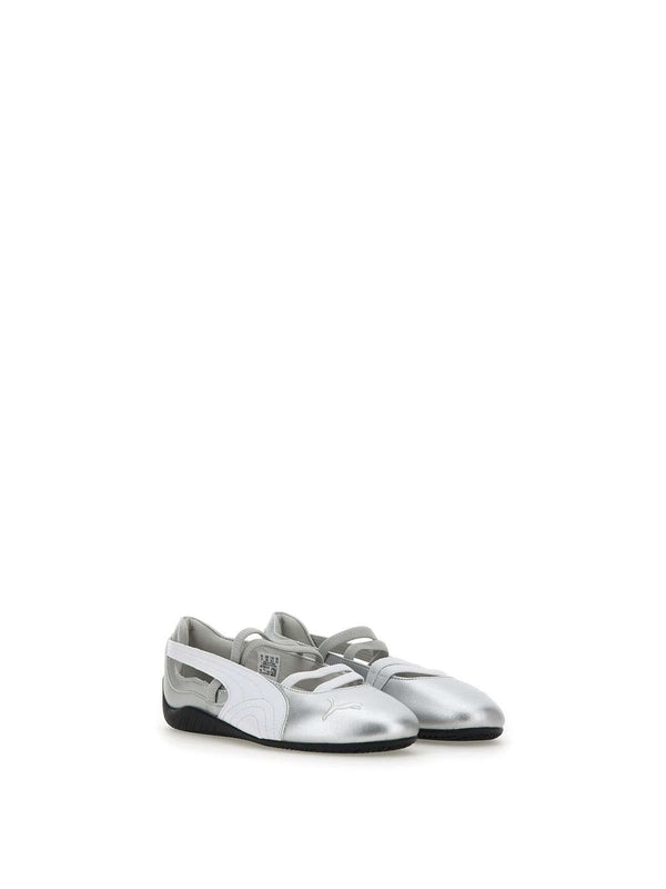 Puma Silver Flat Shoes