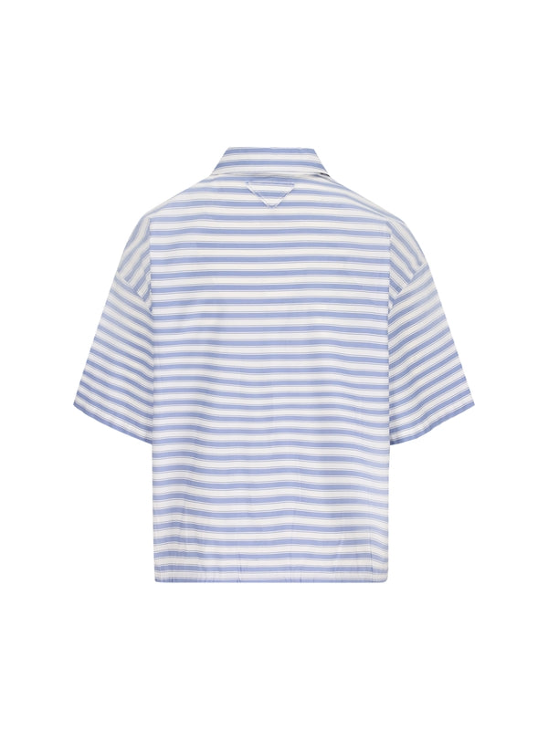 Stripe Cotton Polo Shirt