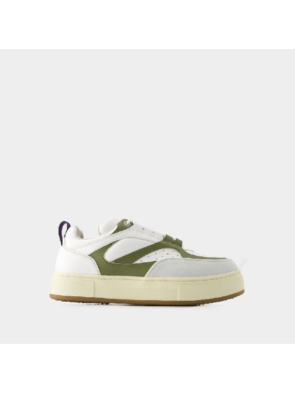 Sidney Fake Leather Olio Sneakers