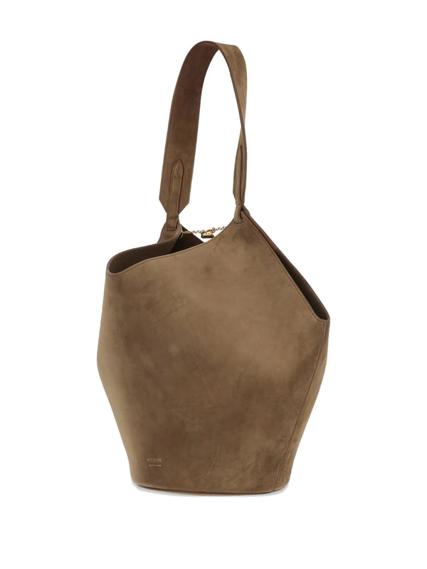 Khaite Brown Tote Bags
