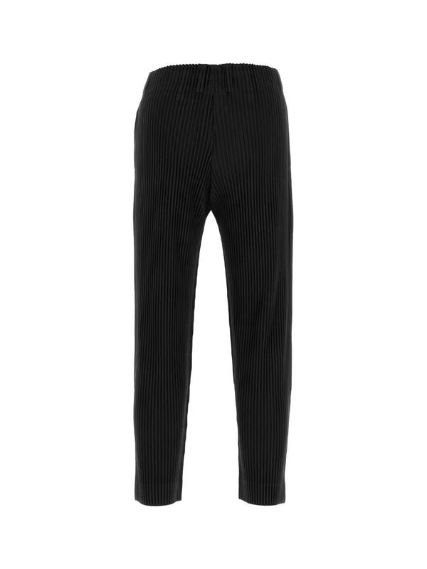 Homme Plisse Issey Miyake Black Trousers