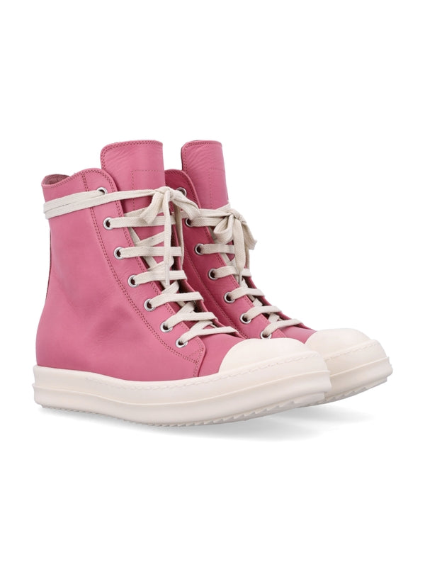 Lido Leather High Top Sneakers