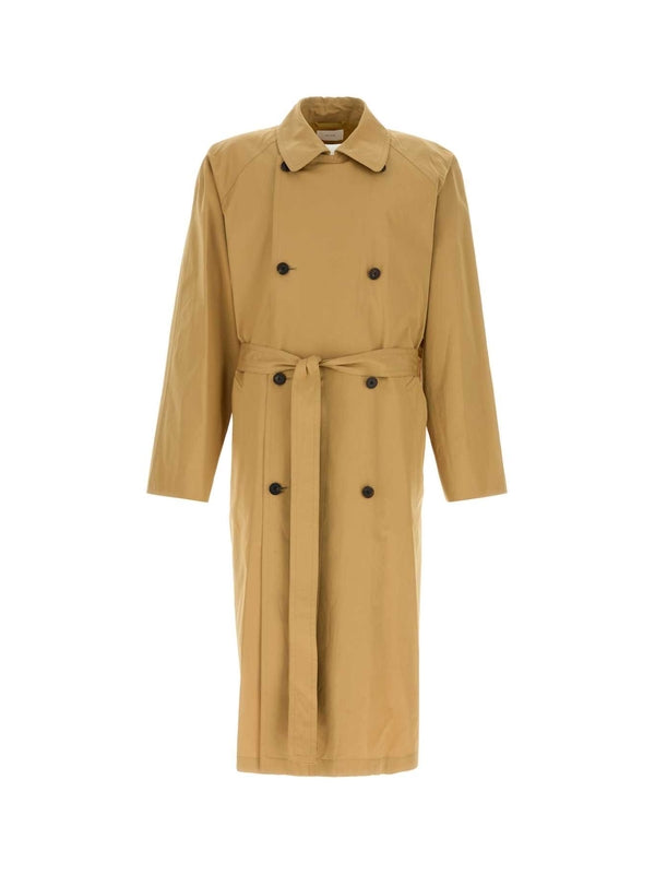 Double Cotton Trench Coat