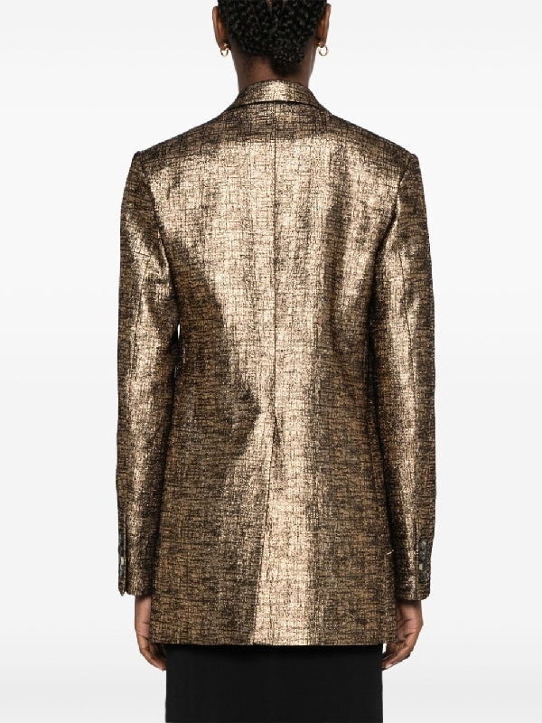 Allover Metallic Decorated Single
  Jacket