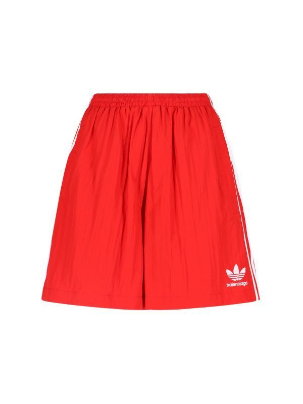 Adidas Logo Nylon Track Shorts