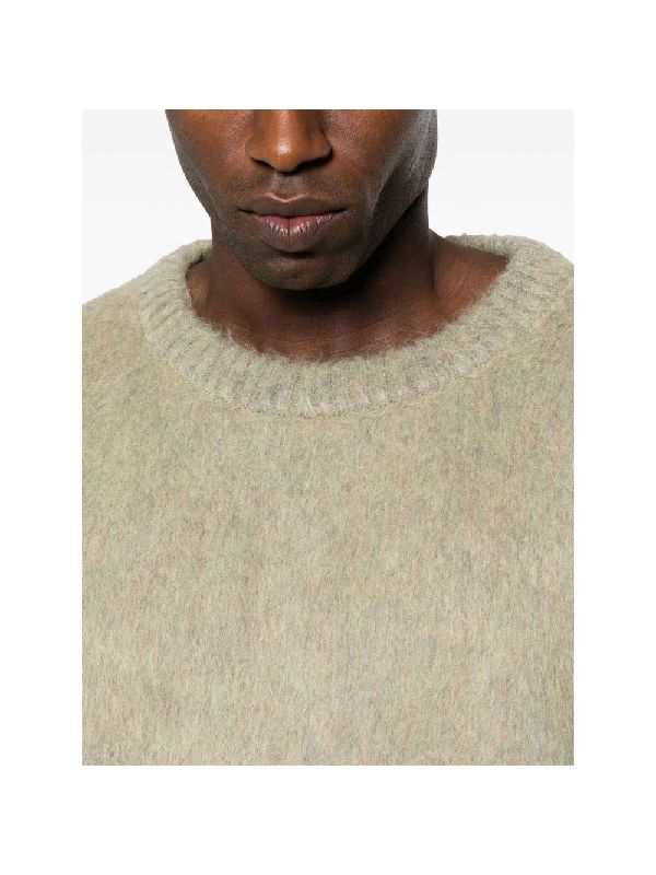 Brushed Mohair Blend Knit