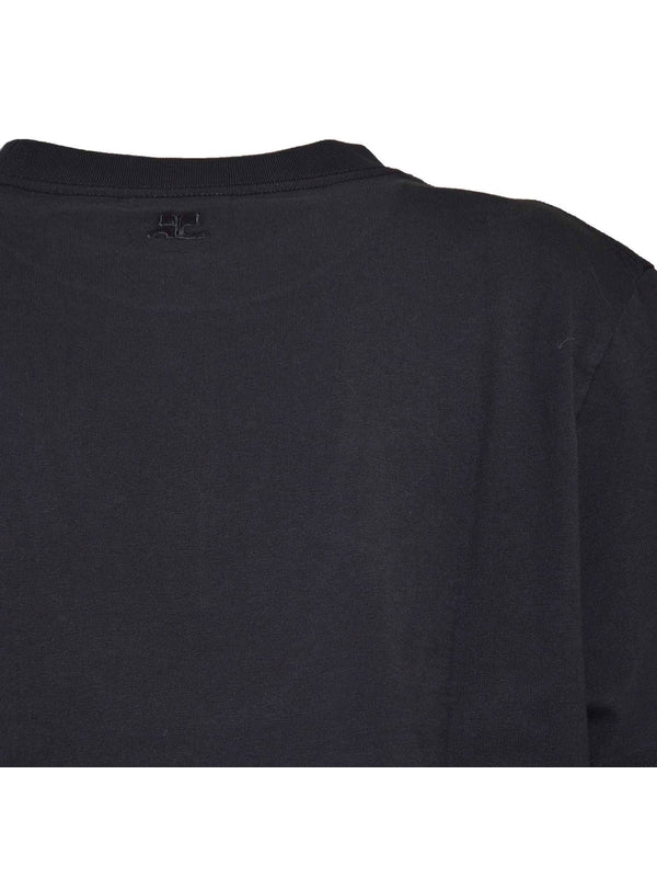 Courrèges Black Half Sleeve