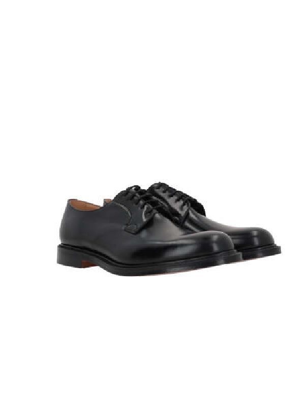 Church's Flat shoes Black Lace-ups