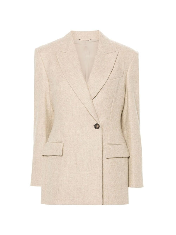 Alpaca Wool Blend Jacket