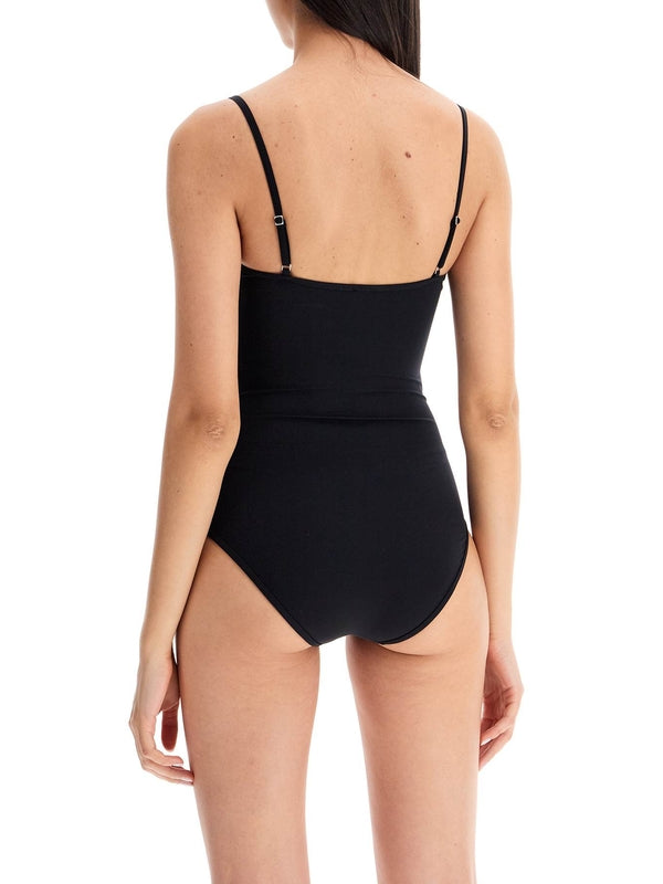 Black One-piece Swimsuit