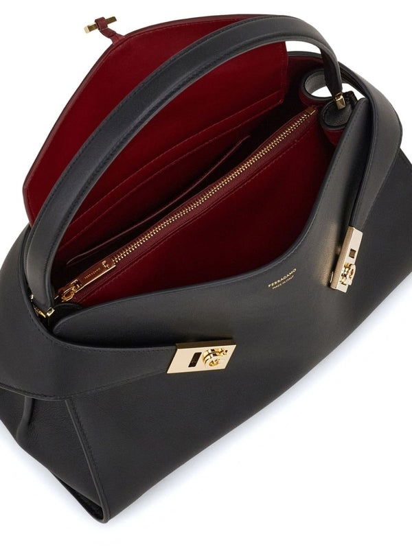 Ferragamo Black Shoulder Bag