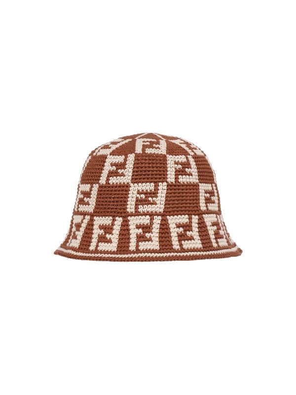 FF Crochet Cotton Bucket Hat