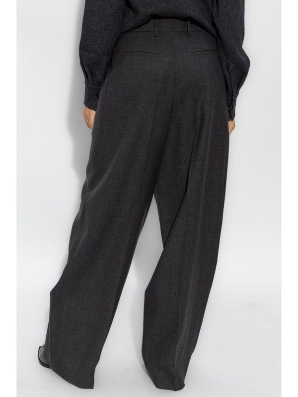 Wide Wool
  Pants